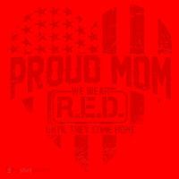 Proud Mom We Wear RED Until They Come Home Santa Hat thumb 1
