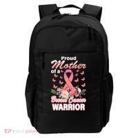 Proud Mother Of A Breast Cancer Warrior Backpack thumb 0