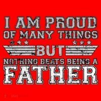 Proud Of Many Things Nothing Beats Being A Father Santa Hat thumb 1