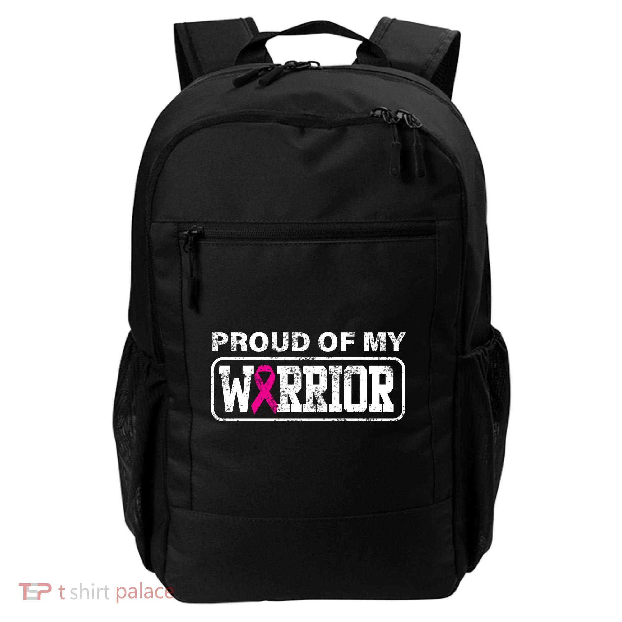 Proud Of My Warrior Breast Cancer Backpack