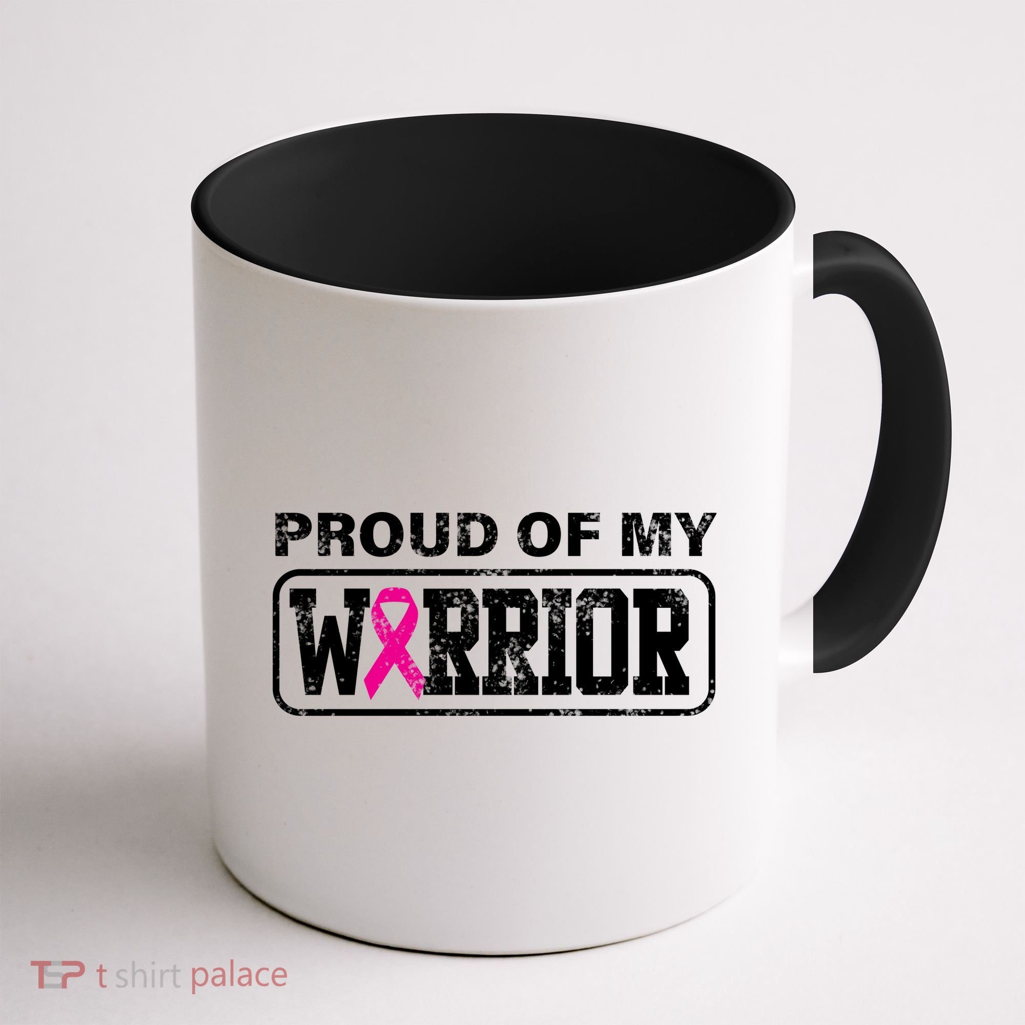 Proud Of My Warrior Breast Cancer Coffee Mug