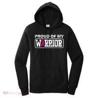 Proud Of My Warrior Breast Cancer Women's Hoodie thumb 0