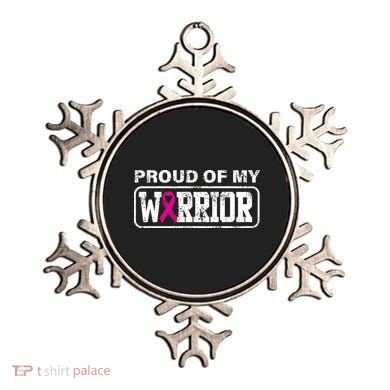 Proud Of My Warrior Breast Cancer Ornament