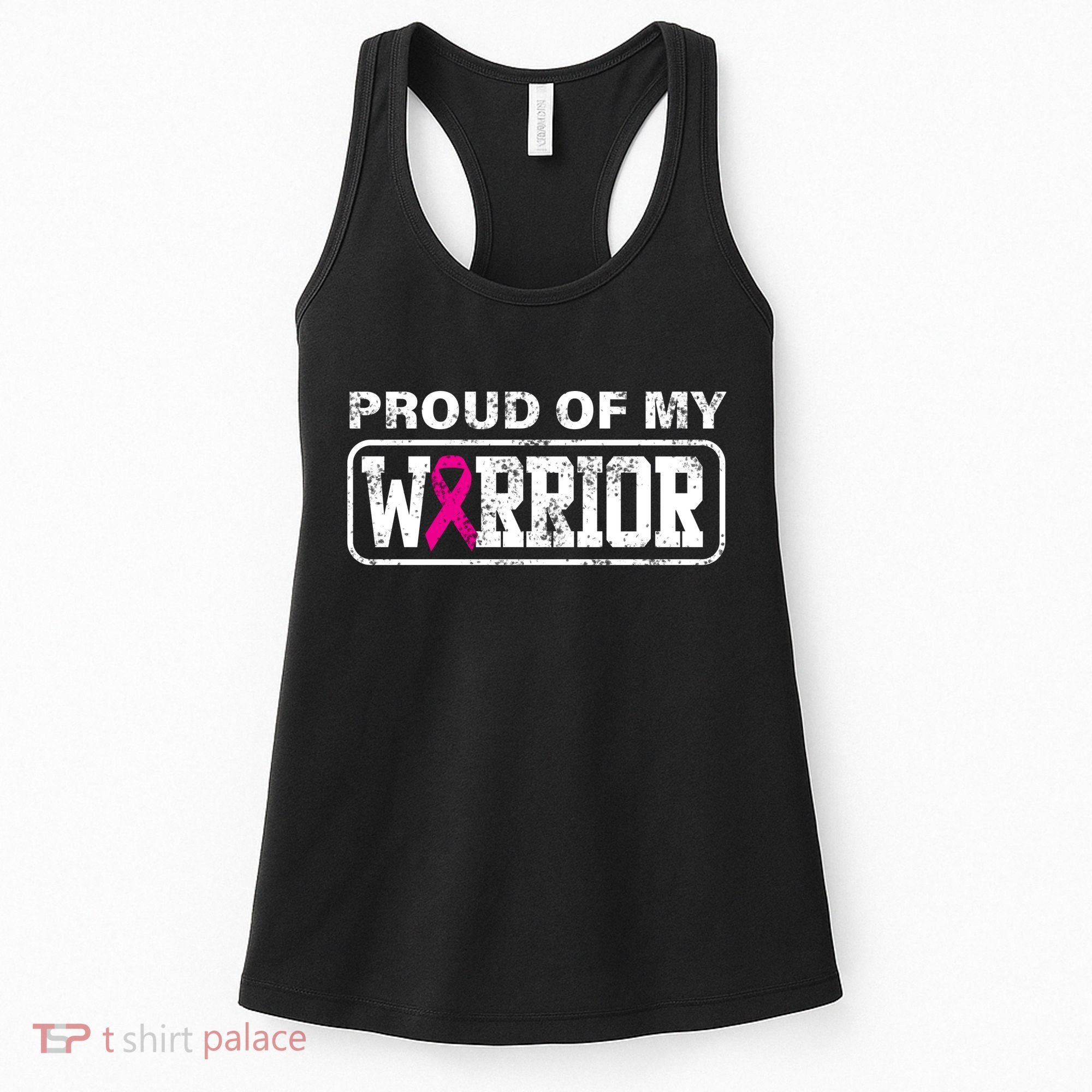 Proud Of My Warrior Breast Cancer Women's Tank Top