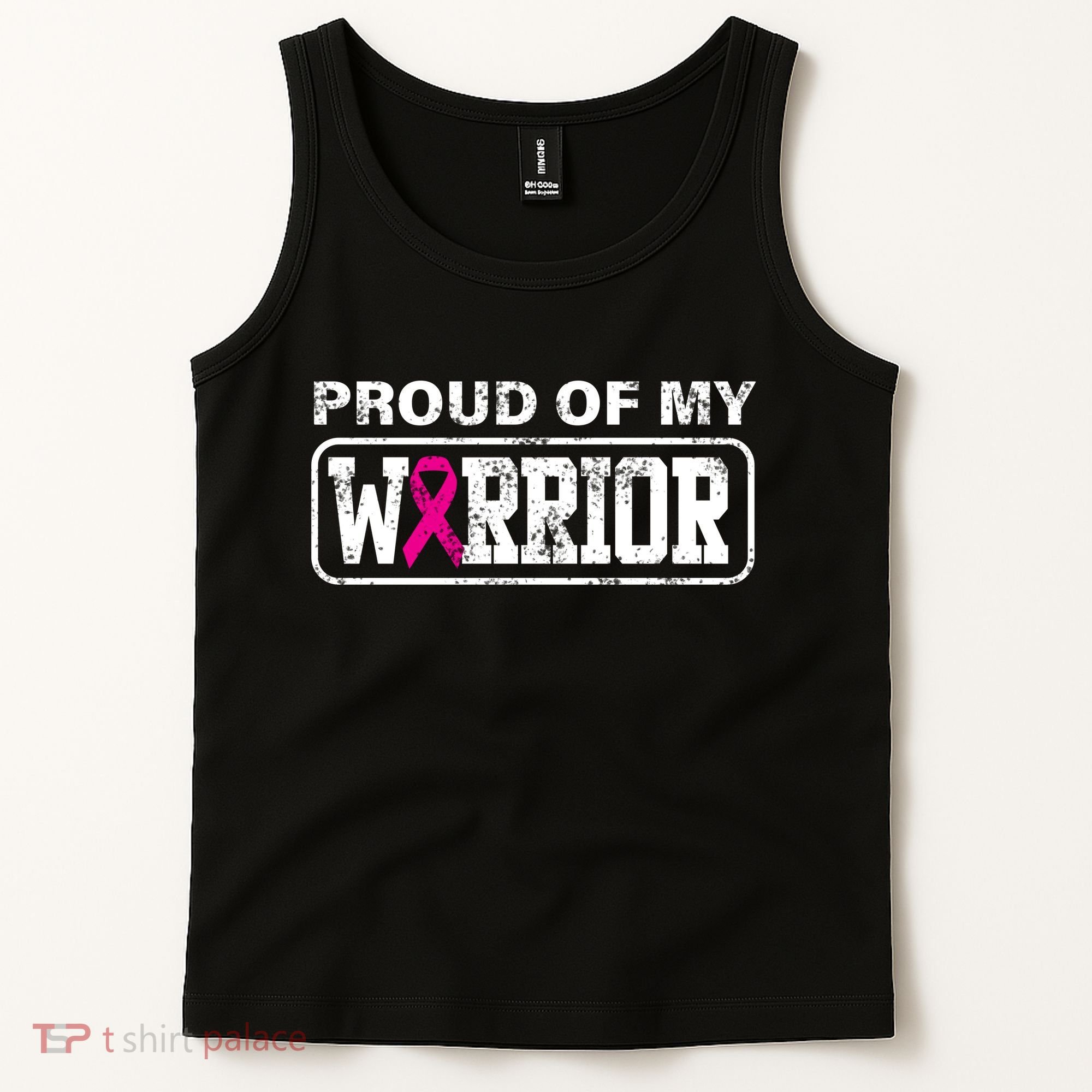 Proud Of My Warrior Breast Cancer Tank Top