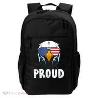 Proud Patriotic Eagle Backpack thumb 0