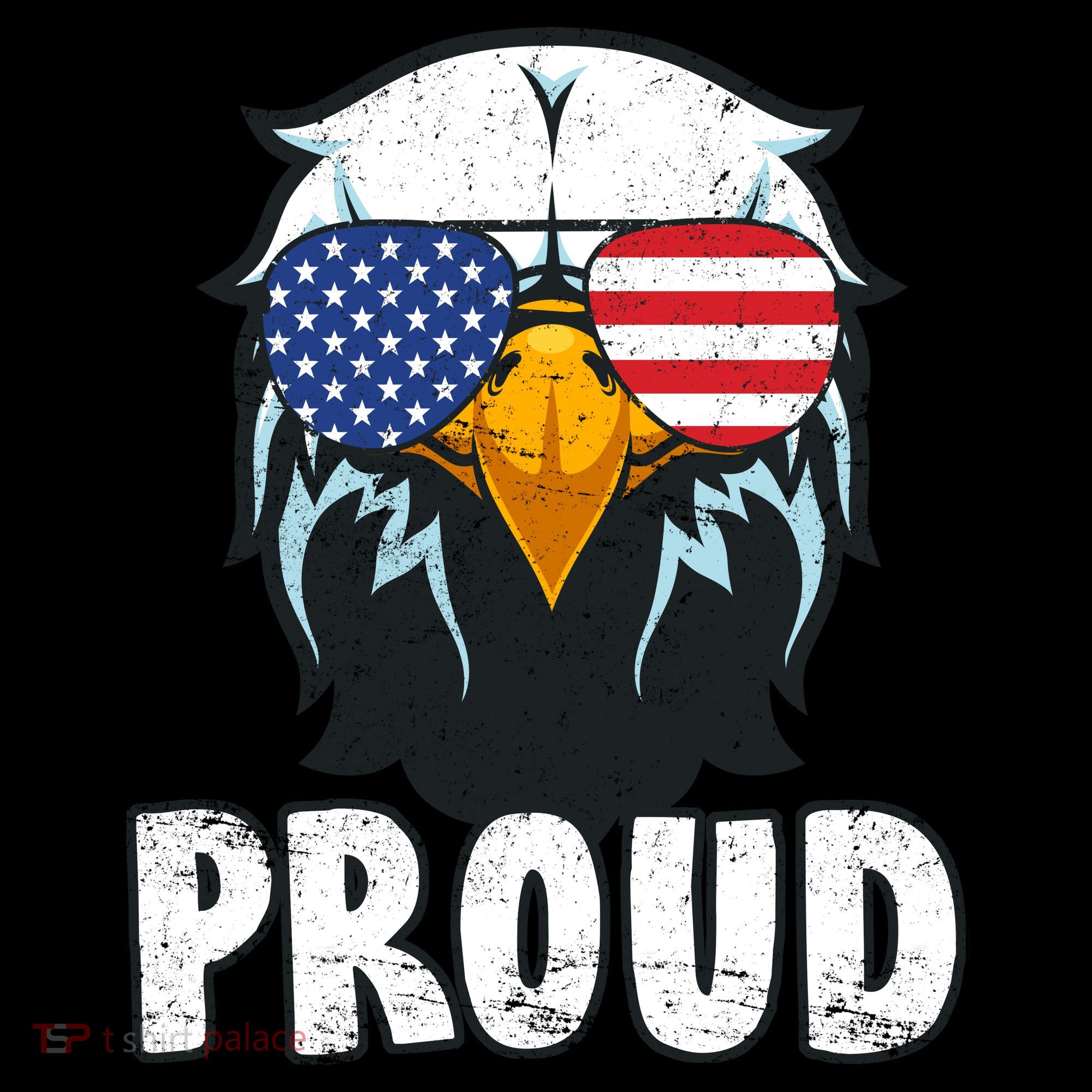 Proud Patriotic Eagle Backpack