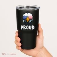Proud Patriotic Eagle Tumbler thumb 2