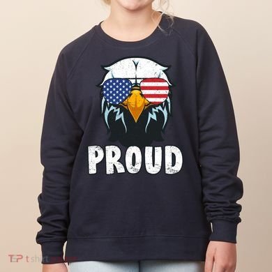 Proud Patriotic Eagle Women's Sweatshirt