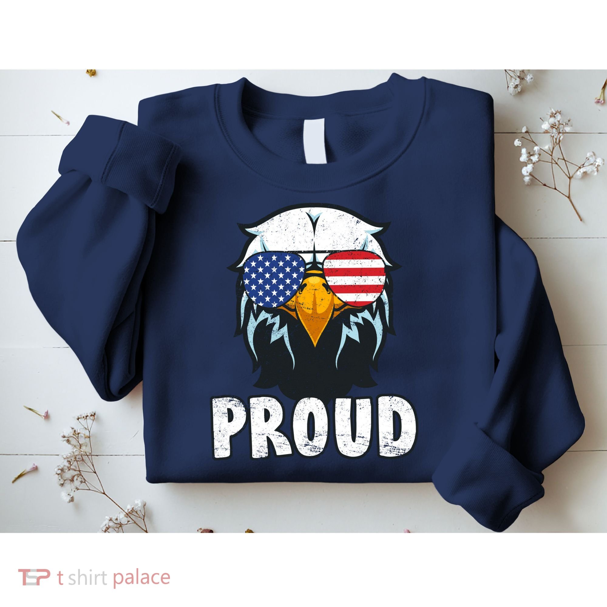 Proud Patriotic Eagle Sweatshirt