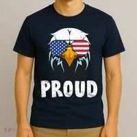 Proud Patriotic Eagle T-Shirt thumb 3