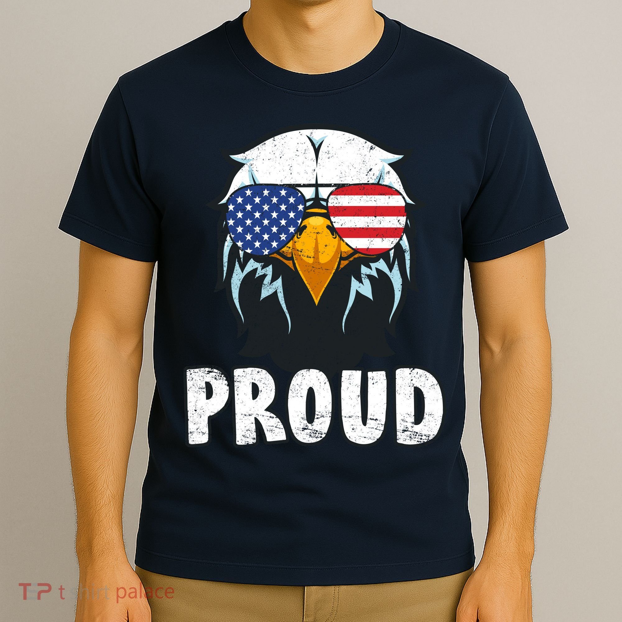 Proud Patriotic Eagle T-Shirt