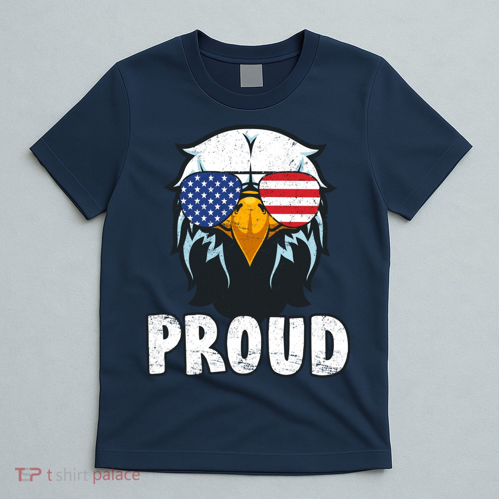 Proud Patriotic Eagle T-Shirt