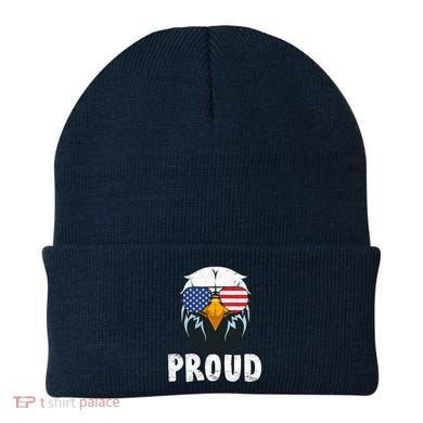 Proud Patriotic Eagle Beanie