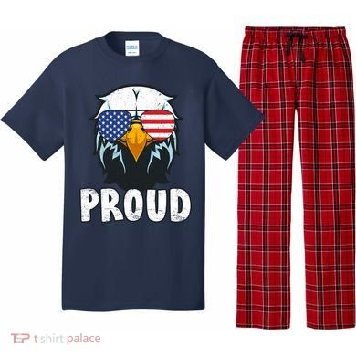 Proud Patriotic Eagle Pajama Set