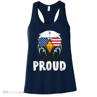 Proud Patriotic Eagle Women's Tank Top