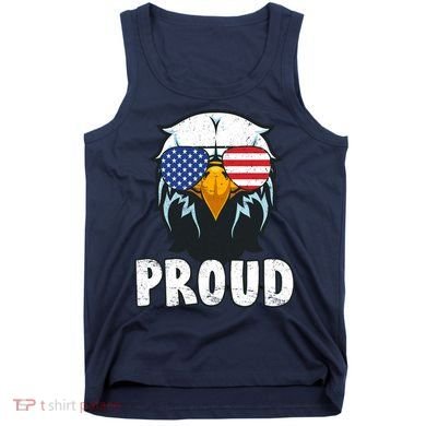 Proud Patriotic Eagle Tank Top