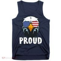 Proud Patriotic Eagle Tank Top thumb 0
