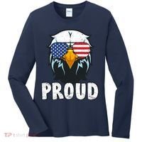 Proud Patriotic Eagle Women's Long Sleeve Shirt thumb 0