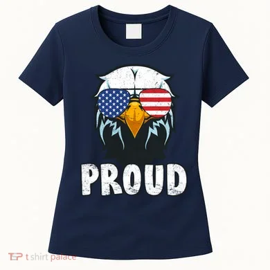 Proud Patriotic Eagle Women's T-Shirt