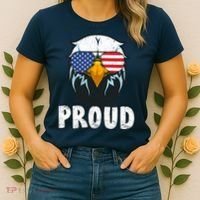 Proud Patriotic Eagle Women's T-Shirt thumb 2