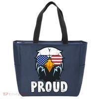Proud Patriotic Eagle Tote Bag thumb 0