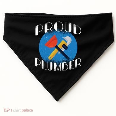 Proud Plumber USA-Made Doggie Bandana