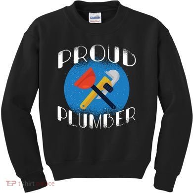 Proud Plumber Kids Sweatshirt