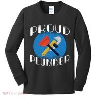 Proud Plumber Kids Long Sleeve Shirt thumb 0