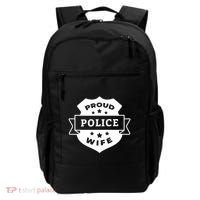 Proud Police Wife Backpack thumb 0