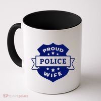 Proud Police Wife Coffee Mug thumb 0