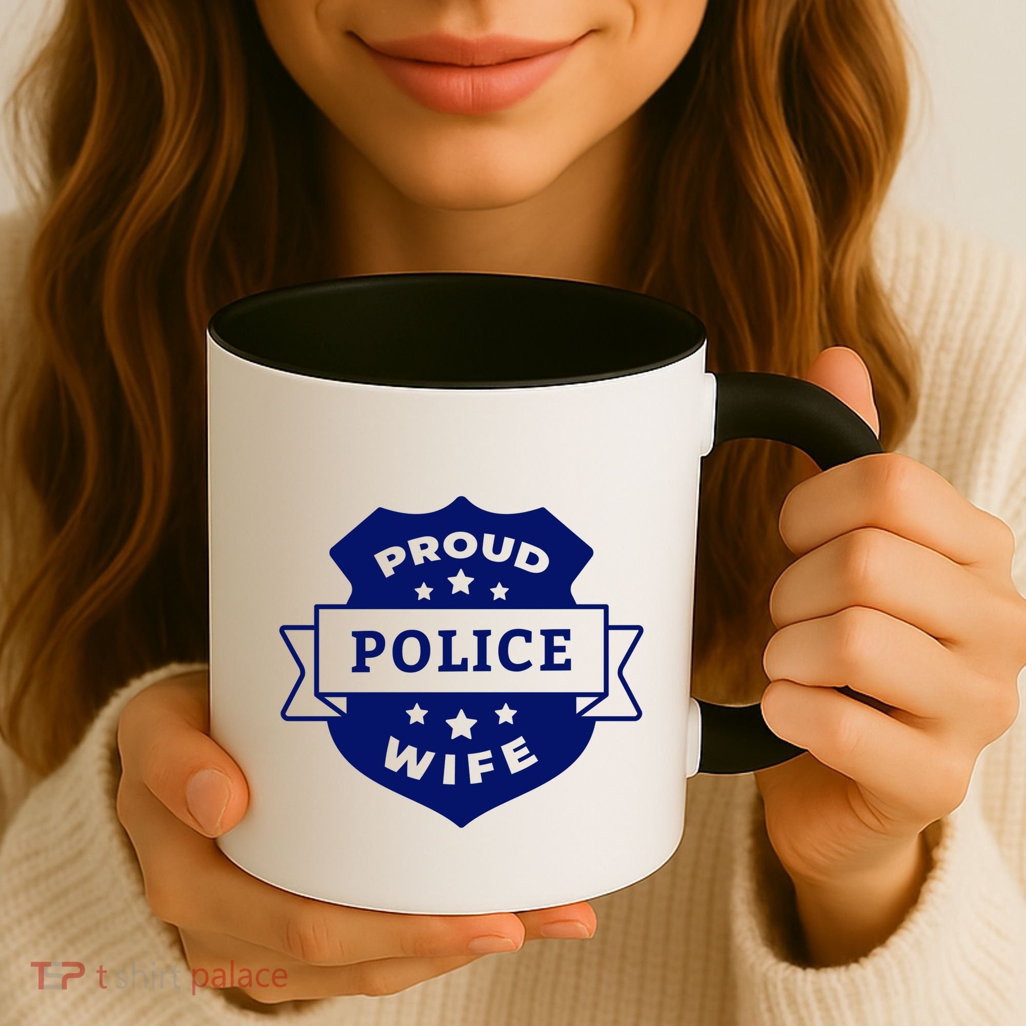 Proud Police Wife Coffee Mug
