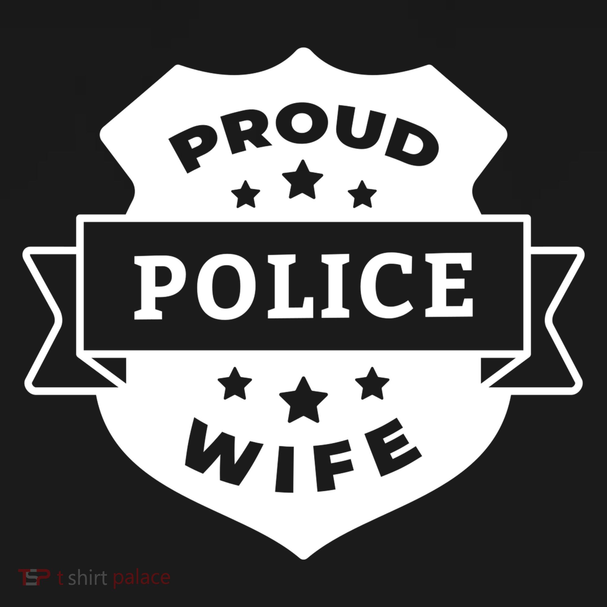 Proud Police Wife Women's Hoodie