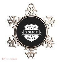 Proud Police Wife Ornament thumb 0
