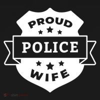 Proud Police Wife Ornament thumb 1