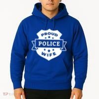 Proud Police Wife Hoodie thumb 2