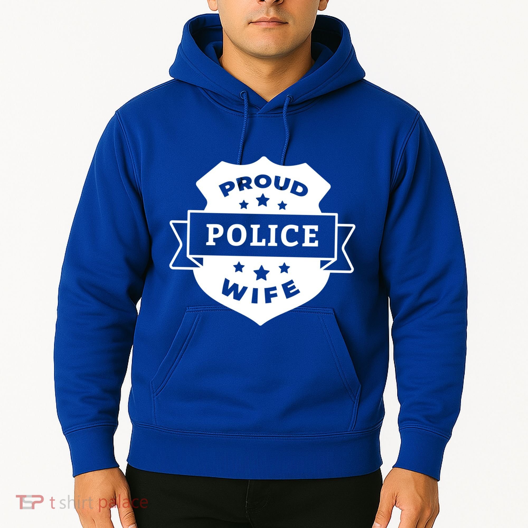 Proud Police Wife Hoodie
