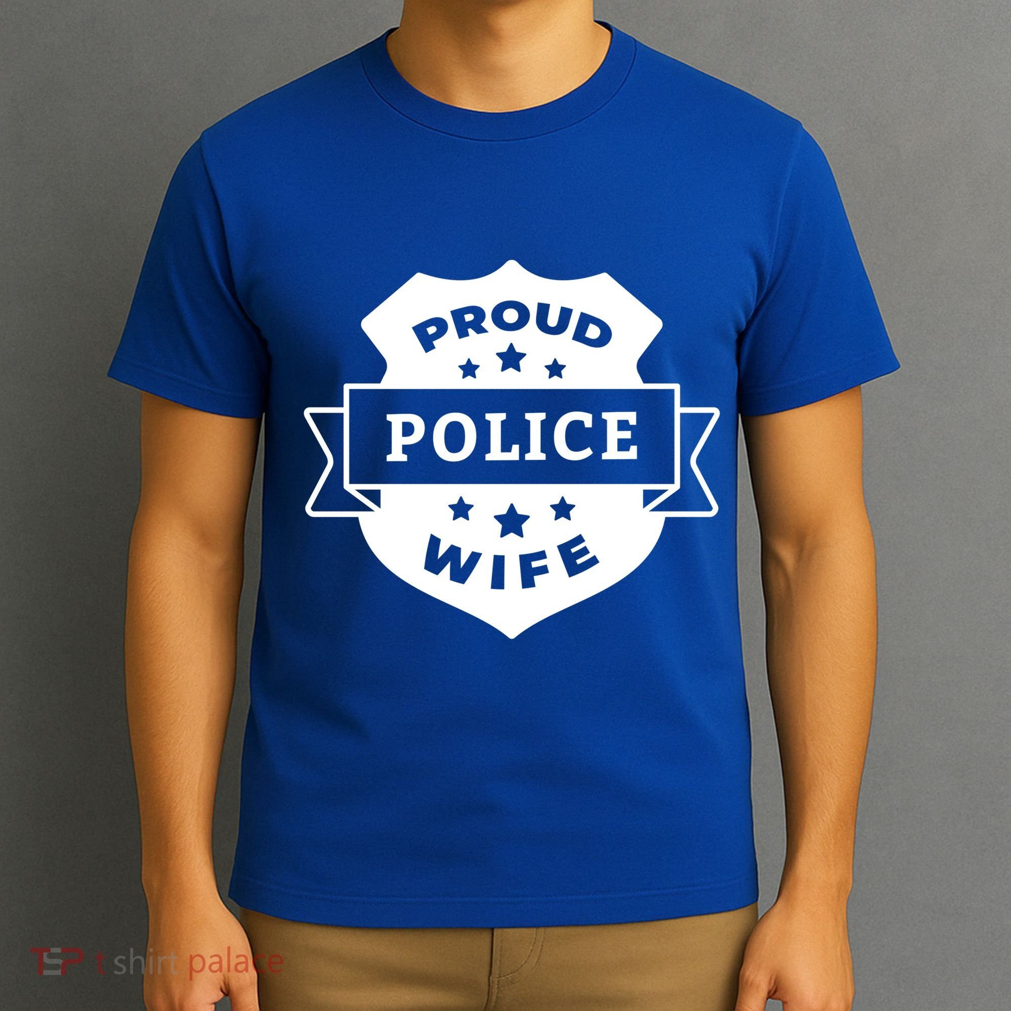 Proud Police Wife T-Shirt