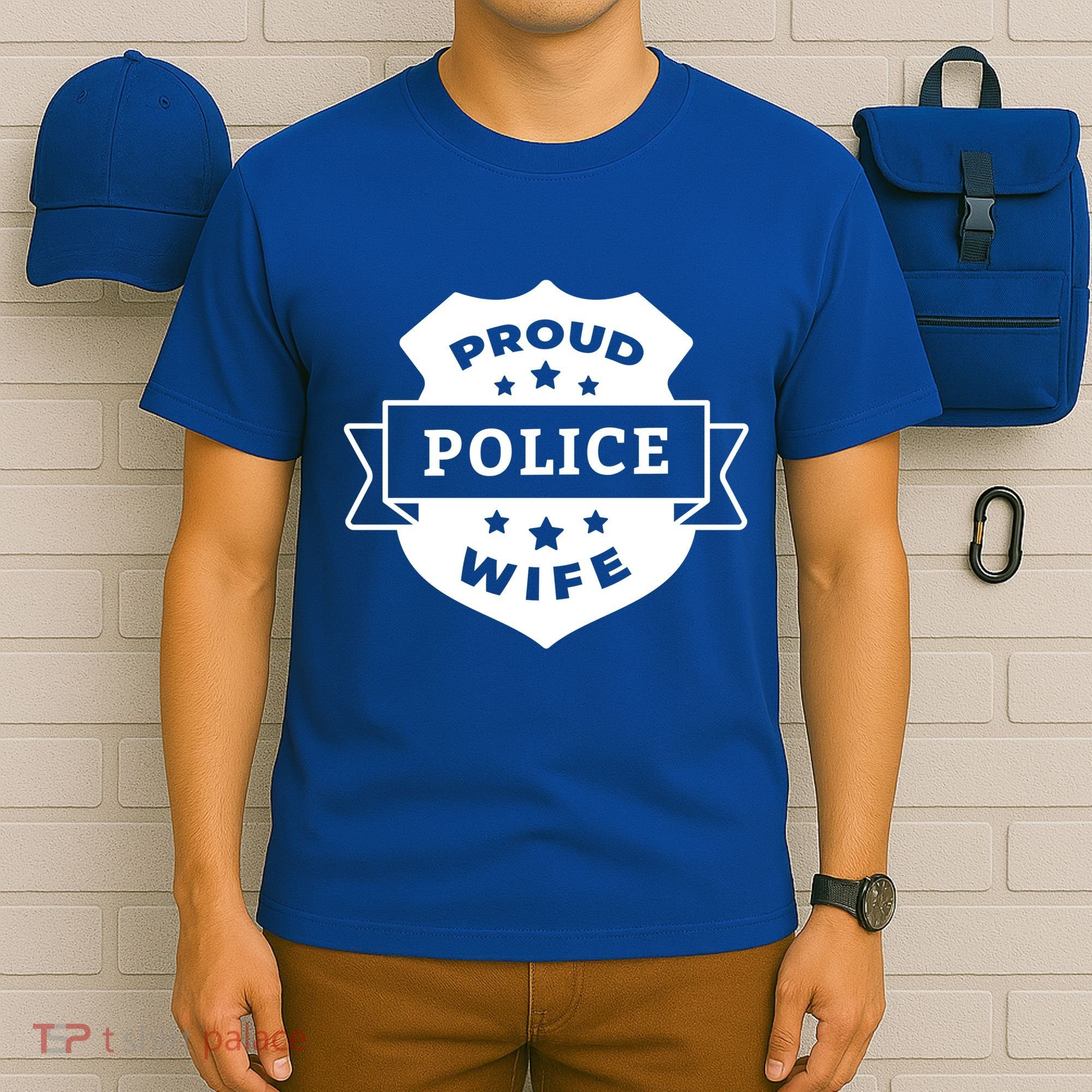 Proud Police Wife T-Shirt