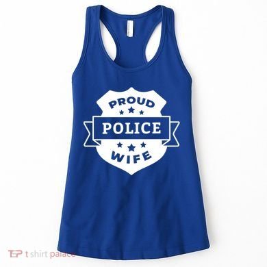 Proud Police Wife Women's Tank Top