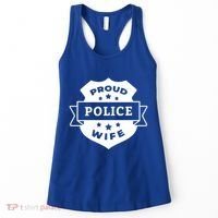Proud Police Wife Women's Tank Top thumb 0