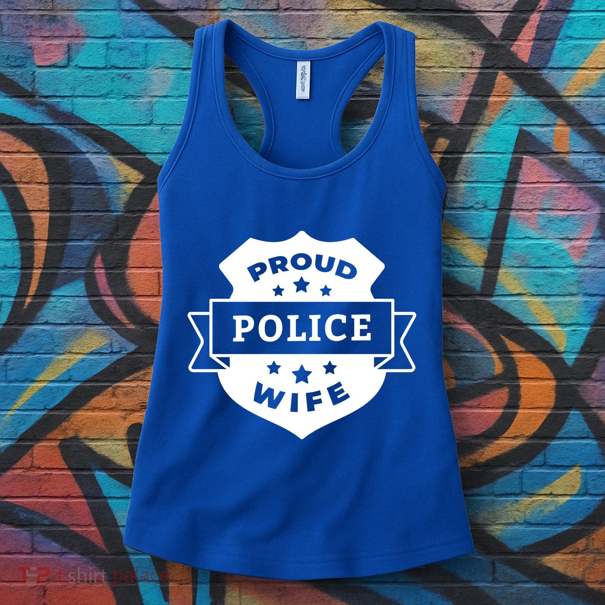 Proud Police Wife Women's Tank Top