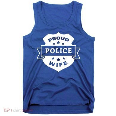 Proud Police Wife Tank Top
