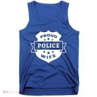 Proud Police Wife Tank Top thumb 0