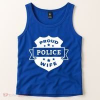 Proud Police Wife Tank Top thumb 2