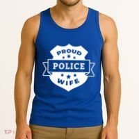 Proud Police Wife Tank Top thumb 3