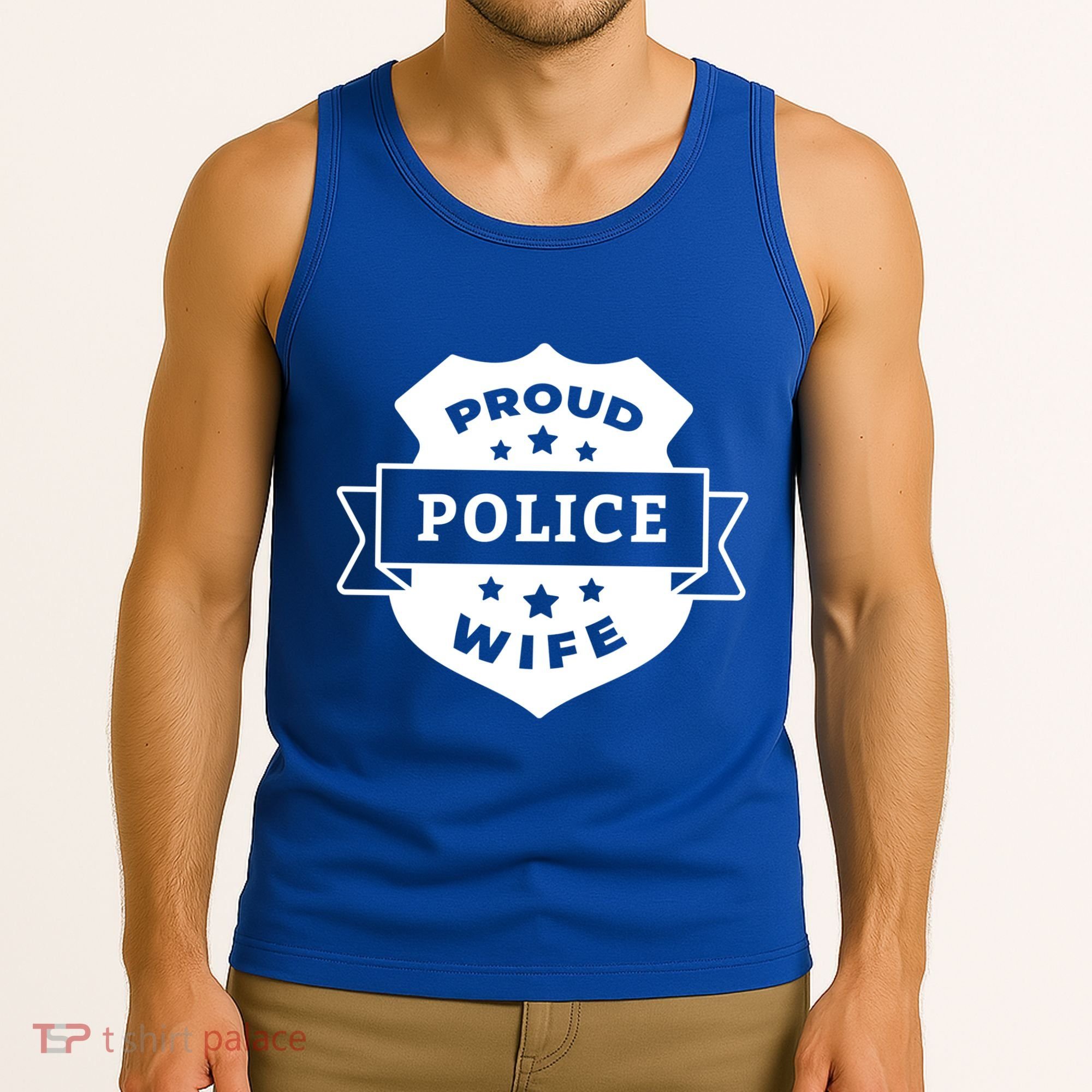 Proud Police Wife Tank Top