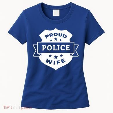 Proud Police Wife Women's T-Shirt
