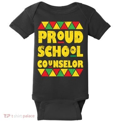 Proud School Counselor Baby Bodysuit