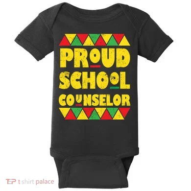 Proud School Counselor Baby Bodysuit